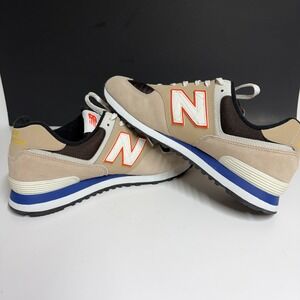 New Balance 574 Cordura Tan Brown Blue Mens Size 11 Sneakers ML574HQ2